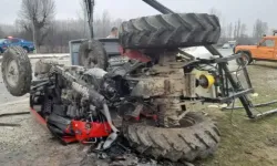 Traktör Sürücüsü Hayatını Kaybetti