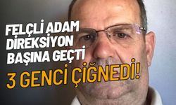 Felçli Sürücü 3 Genci Ezdi!