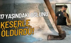 Oğlunu Keserle Öldürdü!