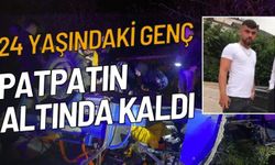 24 Yaşındaki Genç Patpatın Altında can Verdi