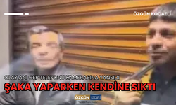 Şaka Yaparken Kendine Sıktı