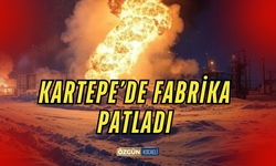 Kartepe'de Fabrika Patlaması