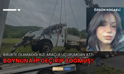 Birlikte Olamadığı Kızı Uçurumdan Attı