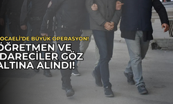 Kocaeli'de Büyük Operasyon! Çok sayıda öğretmen ve idareci gözaltına alındı