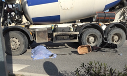 Beton Mikseri, Bisikletli Kadını Ezdi!