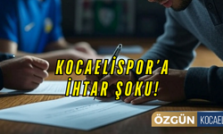 Kocaelispor’a O İsimden Rest! 