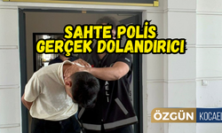 950 bin TL'lik vurgun yapan sahte polis yakalandı