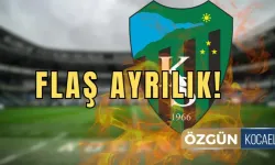 Flaş ayrılık! Kocaelispor'da bir devir sona erdi
