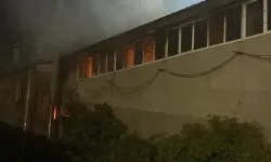 İzmit'teki kimya fabrikasında yangın! 