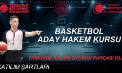 BASKETBOL ADAY HAKEM KURSU BAŞLIYOR