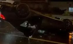 Yağmur kazayı beraberinde getirdi!