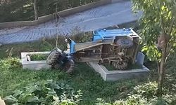 Patpatın altında kaldı