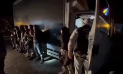 2 araçtan 38 kaçak göçmen çıktı