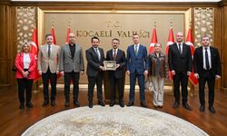 CHP İzmit İlçe Başkanı Gökhan Ercan ve Yeni Yönetiminden Vali Aktaş’a Ziyaret