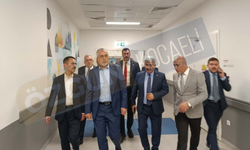 Bakan Işıkhan yaralıları ziyaret için Kocaeli Şehir Hastanesi'ne geldi