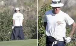 Justin Bieber Golf Sahasına Tuvaletini Yaptı