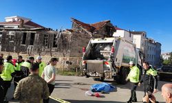 Çöp Kamyonu Yaşlı Kadını Böyle Çiğnedi