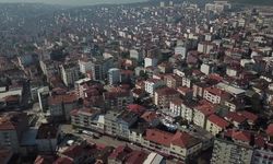 Gebze'deki riskli bölge havadan görüntülendi