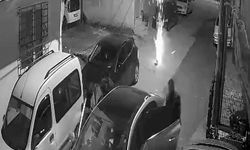 Gece yarısı bebeklerin uykusunu havai fişeklerle böldüler