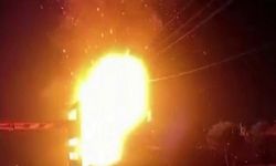 Organize Sanayi Bölgesinde Korkutan Trafo Yangını!