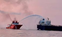 Kefken Açıklarındaki Yangınla Mücadele Sürüyor