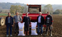 Büyükşehir’in hibeli tohumları toprakla buluştu