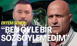 Ertem Şener’den Kocaelispor Başkanı’na Yönelik Küfür İddiasına Yanıt: “O Ses Benden Çıkmadı"