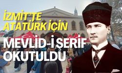 Fevziye Camii'nde Atatürk İçin Mevlid-i Şerif Okutuldu