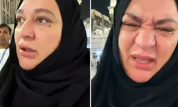 Kabe'ye giden kadından tepki çeken video!