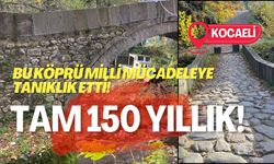 Kocaeli'deki Bu Köprü Milli Mücadeleye Tanık Oldu! Tam 150 Yıllık...
