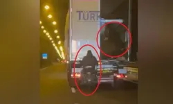 Seyir halindeki TIR’dan film gibi koyun hırsızlığı