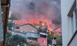 İki Katlı Binada Korkutan Yangın