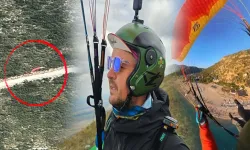 Fethiye'de Facia! 1700 metreden yere çakıldı