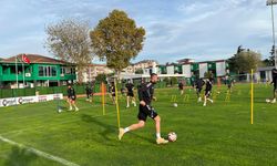 Kocaelisporda Göztepe maçı öncesi taktiğe hazırlık idmanı