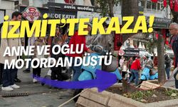 Kural İhlali Yapan Anne Oğul Kaza Geçirdi!