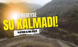 Yuvacık Barajı'nda su seviyesi yüzde 10'un altına indi