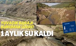 Yuvacık Barajı kurumak üzere!