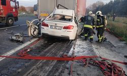 18 Yaşındaki Sürücü Tırın Altında Can Verdi