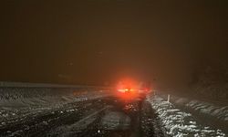 Bolu Dağı’nda Kar Engeli