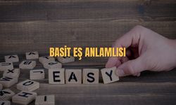 Basit Eş Anlamlısı Nedir? Basit Kelimesinin Eş Anlamlıları