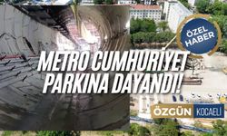 Metro Cumhuriyet Parkı'na Dayandı