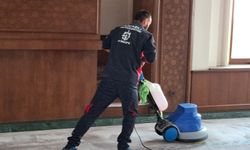 Pitbull Olayı Sonrası Camiye Büyükşehir’den Temizlik Müdahalesi