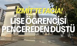 İzmit'te Facia! Lise Öğrencisi Pencereden Düştü