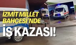 İzmit Millet Bahçesi'nde İş Kazası!