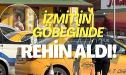 SON DAKİKA! İzmit'in Göbeğinde Kendini Rehin Aldı!