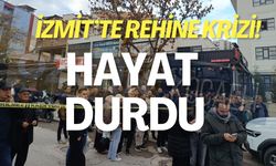 İzmit'te Rehine Krizi! Hayat Durdu