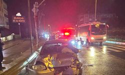 Karamürsel’de Kavşakta Zincirleme Kaza