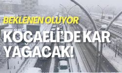 Kocaeli'de Kar Yağacak! Tarih Verildi