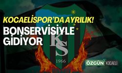 Kocaelispor'de Ayrılık! Bonservisiyle Gidiyor