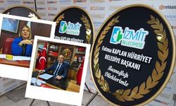 Başkan Hürriyet'in sözlerine çelenk fotoğrafıyla karşılık geldi